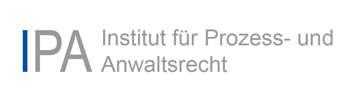 Logo Institut für Prozess- und Anwaltsrecht